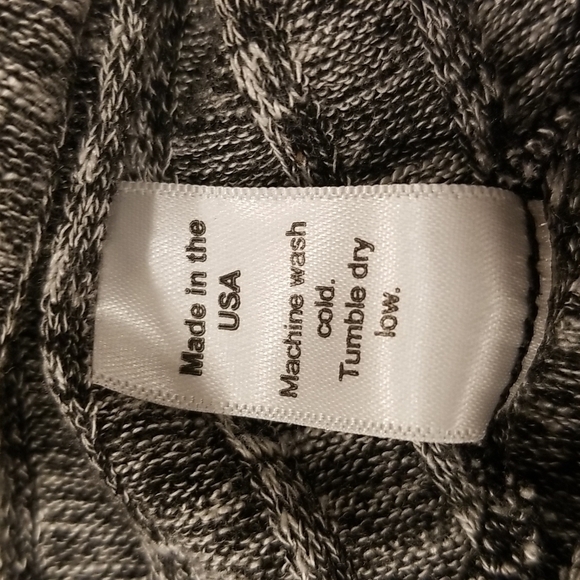 💕MICHAEL STARS💕 Ribbed Long Sleeve Surplice Bodysuit ~ Dark Gray Small S NWOT - Picture 11 of 11